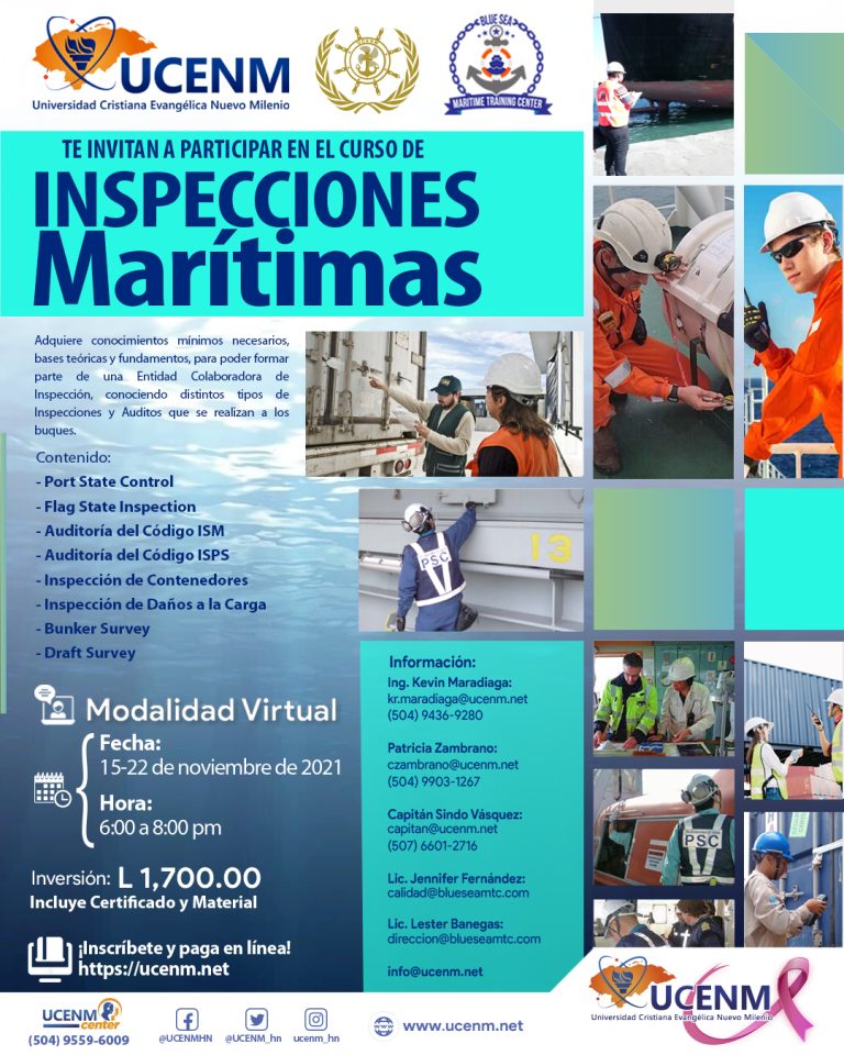 Curso inspección marítima