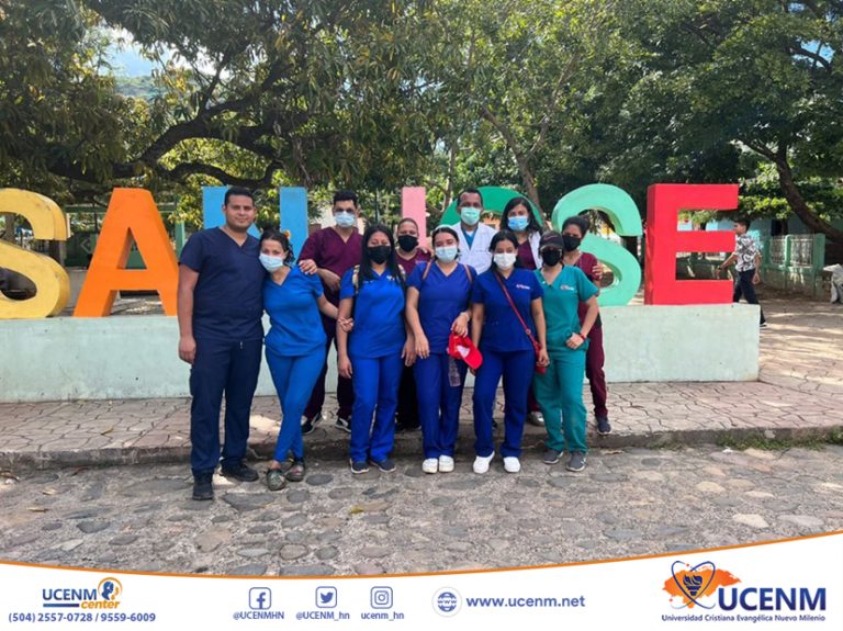 Estudiantes de UCENM Tegucigalpa desarrollan la actividad «Educación y Promoción en Salud para todos»