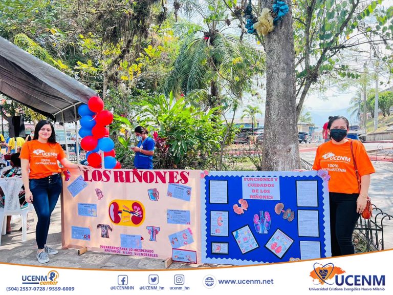 UCENM La Entrada, Copán participa en la celebración del Día Mundial del Riñón