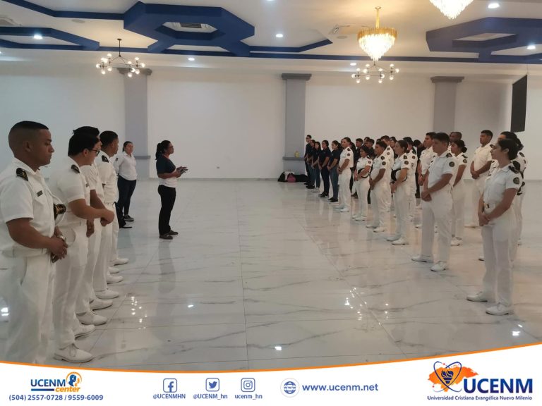 Estudiantes de la Licenciatura en Gestión Portuaria y Transporte Marítimo realizan la formación de inicio del II Periodo Académico 2023