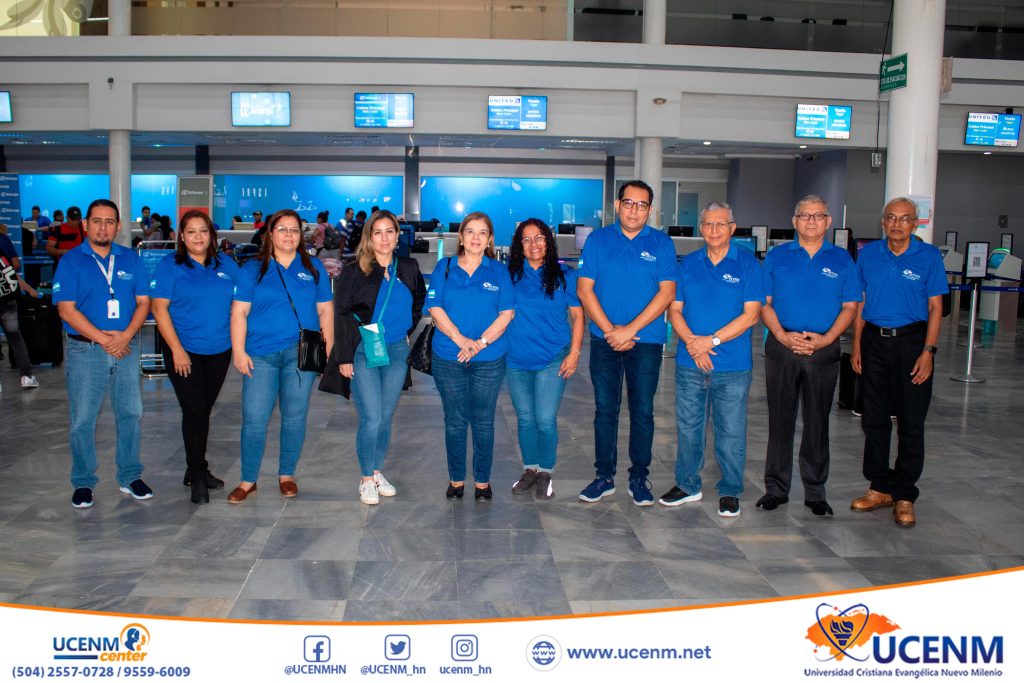 Autoridades académicas de UCENM partieron desde la ciudad de San Pedro Sula hacia el Estado de Israel