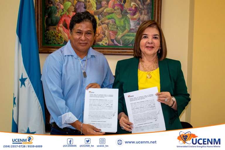 UCENM suscribe Convenio Marco de Cooperación con el Ministerio Internacional para Amar y Restaurar.