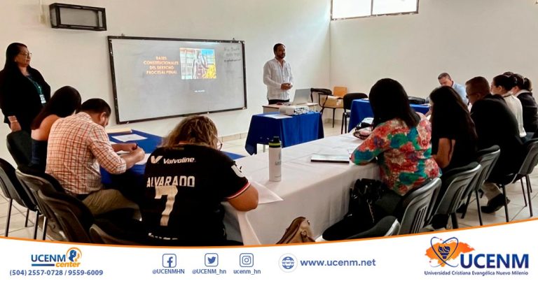 Estudiantes de la Maestría en Derecho Procesal Penal inician clases en UCENM Choluteca