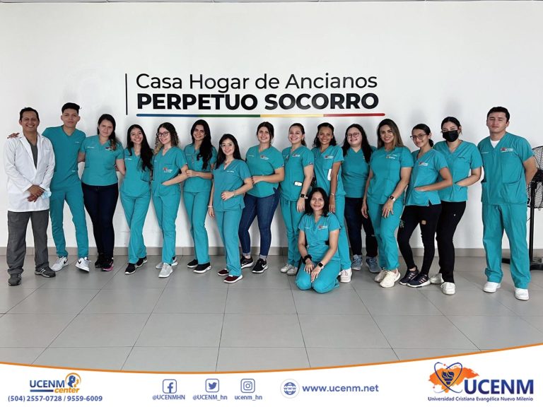 La Licenciatura en Nutrición de UCENM San Pedro Sula visita el Hogar de Ancianos Perpetuo Socorro