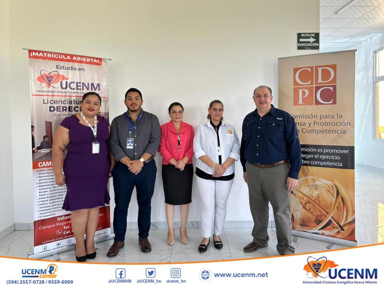 Estudiantes de UCENM La Entrada, Copán, participan en una Capacitación de la Comisión para la Defensa y Promoción de la Competencia