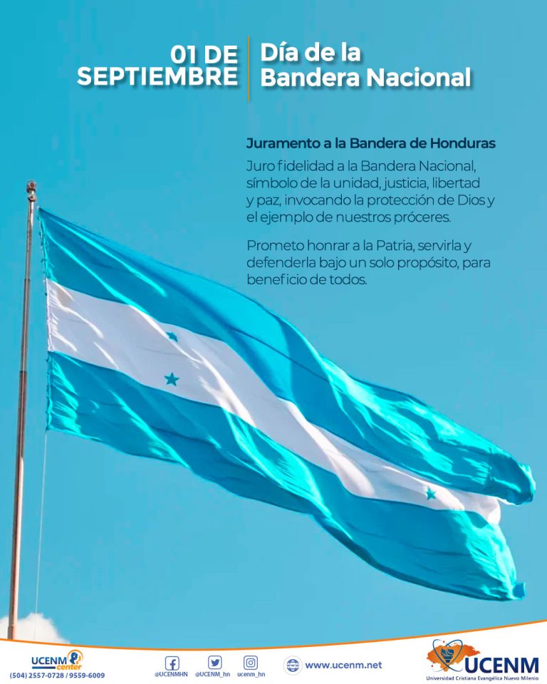 Día de la Bandera Nacional de Honduras 2023
