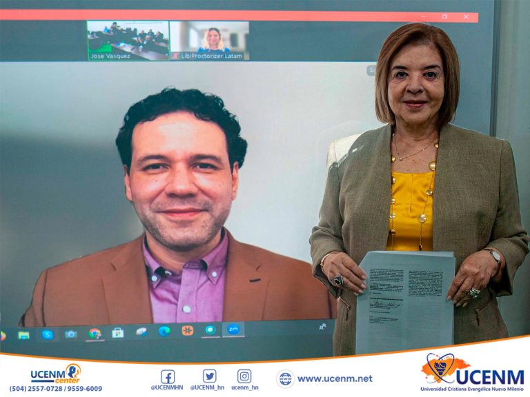 Convenio UCENM firma convenio con la empresa Devs Partners LLC (Proctorizer)